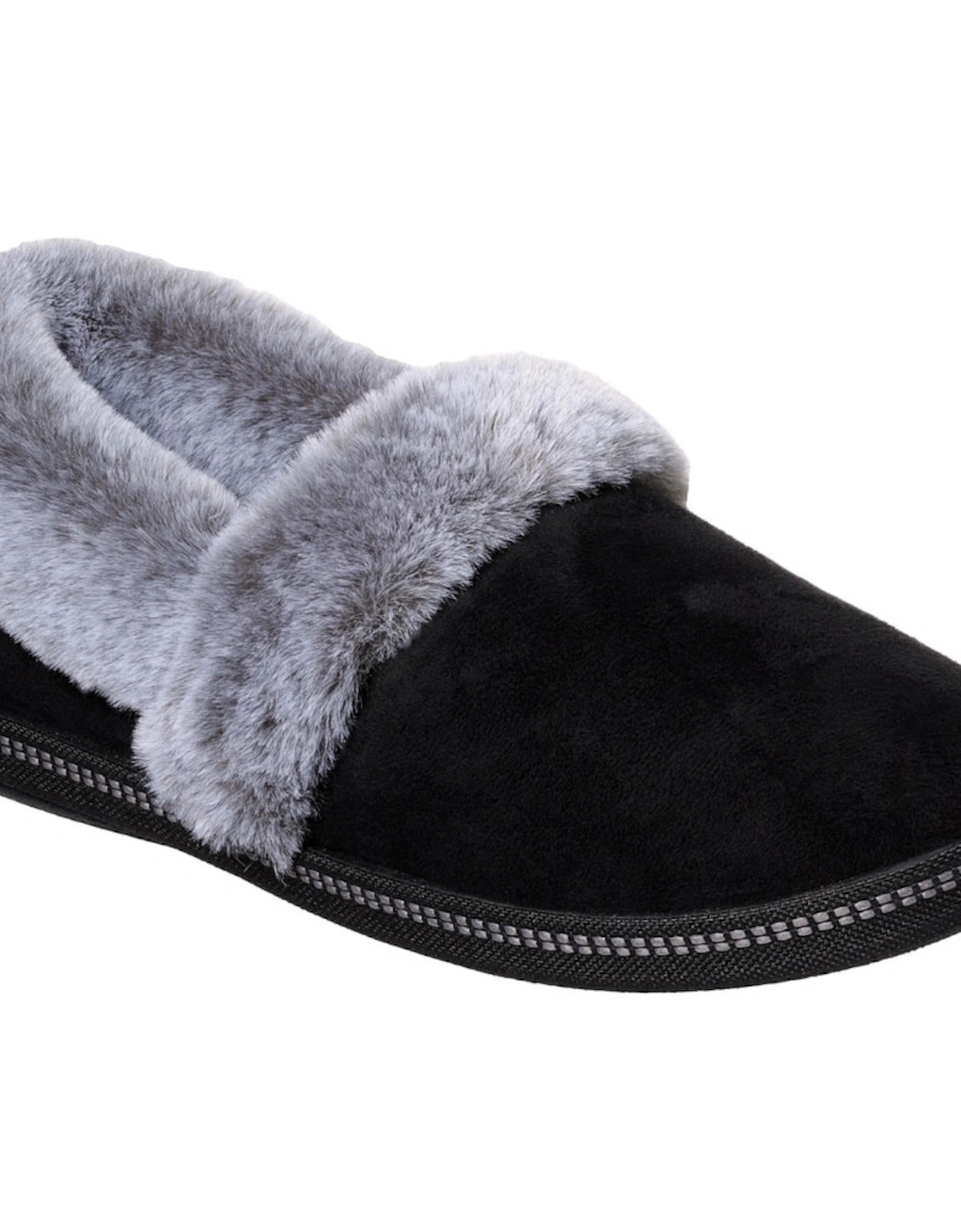 Womens Cozy Campfire-Team Toasty Fur Lined Slippers, 5 of 4