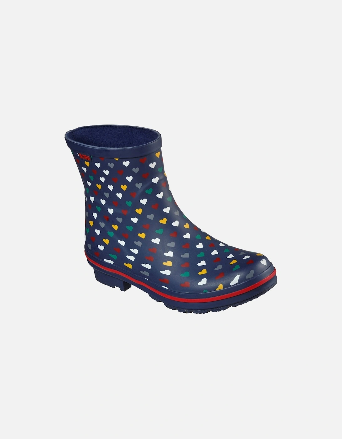 Womens BOBS Rain Check Love Splash Wellington Boots, 6 of 5