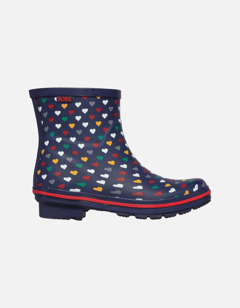 Womens BOBS Rain Check Love Splash Wellington Boots