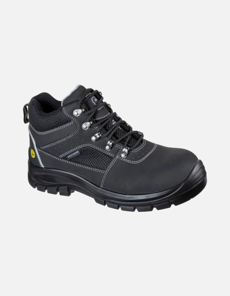 Mens Trophus Letic Memory Foam Leather Safety Boots