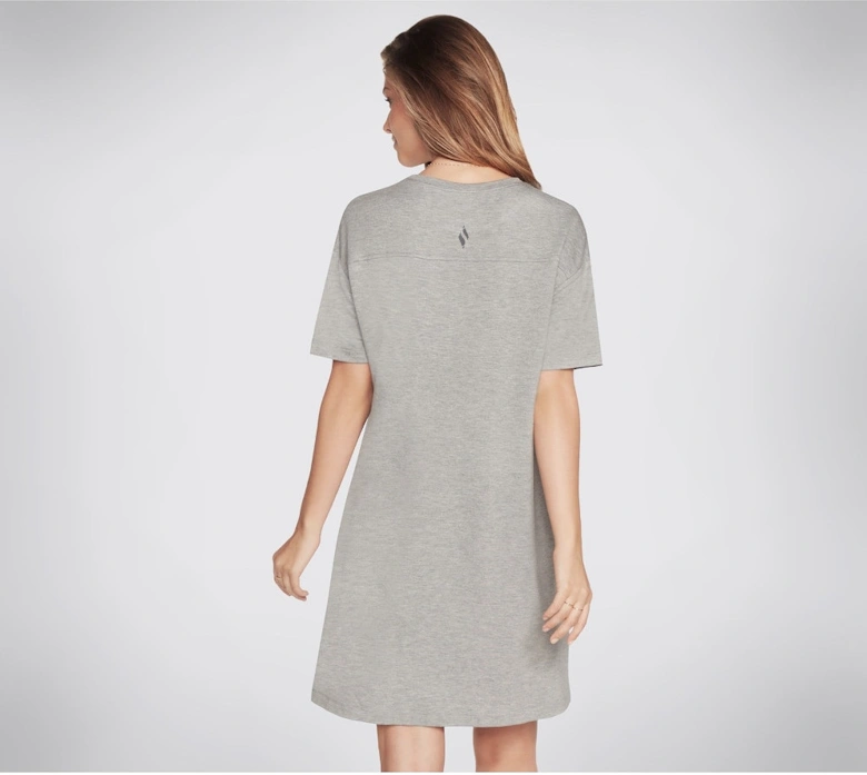 Womens Skechluxe Mindful Crew Neck T Shirt Dress