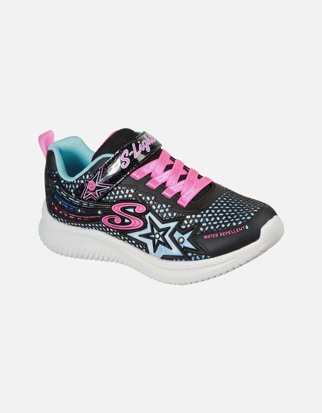 Girls Jumpsters Wishful Star Light Up Trainers, 6 of 5