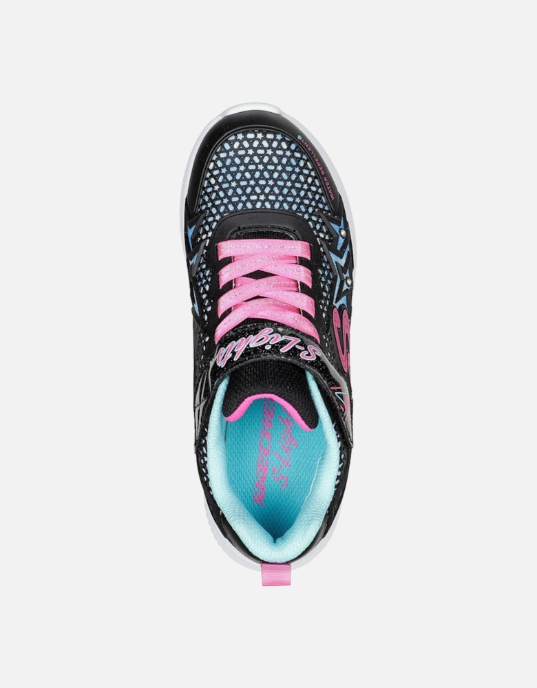 Girls Jumpsters Wishful Star Light Up Trainers