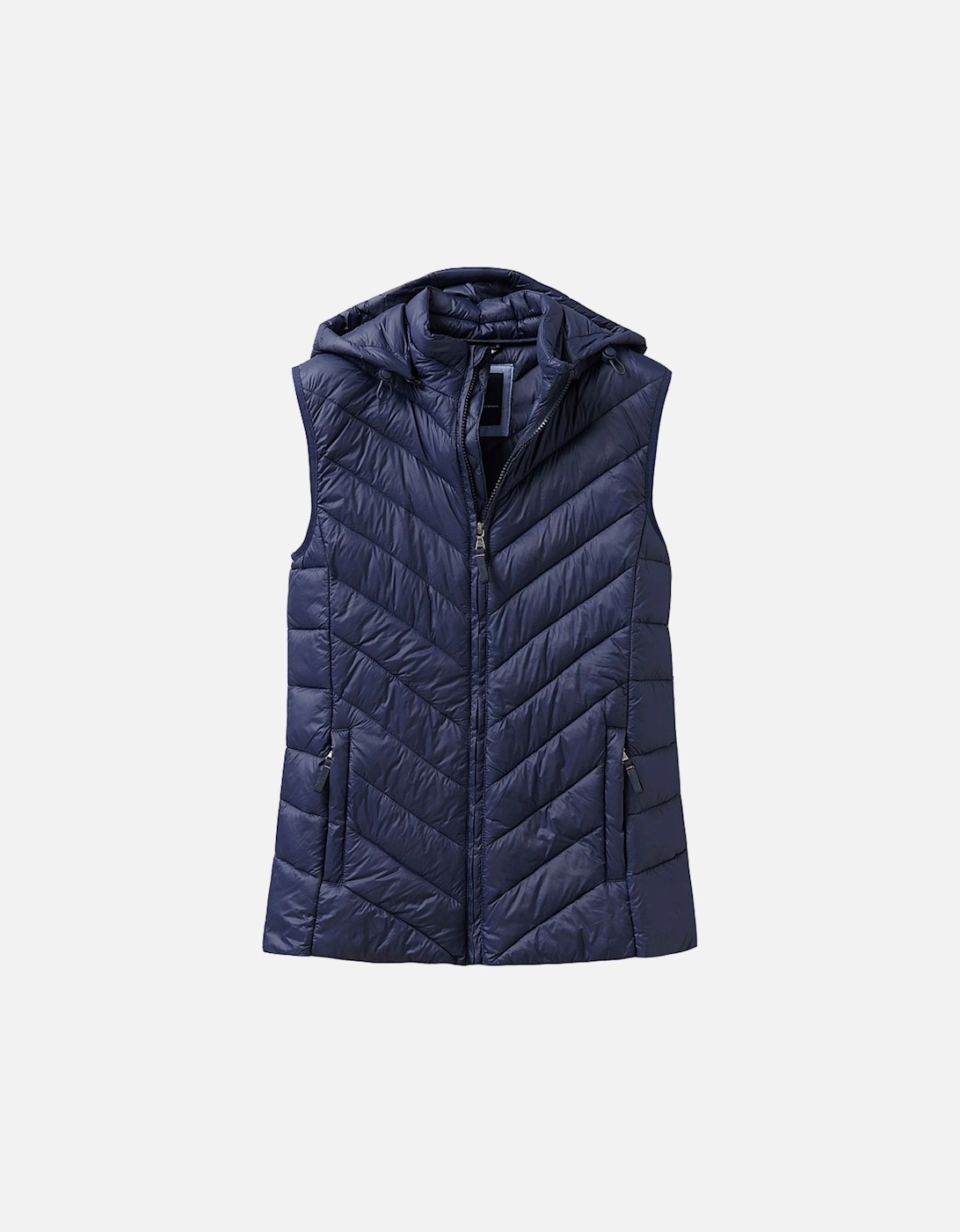 Womens Lightweight Padded Hooded Gilet