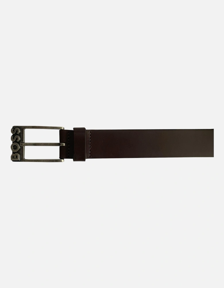 Men's Simo-R Dark Brown Leather Belt
