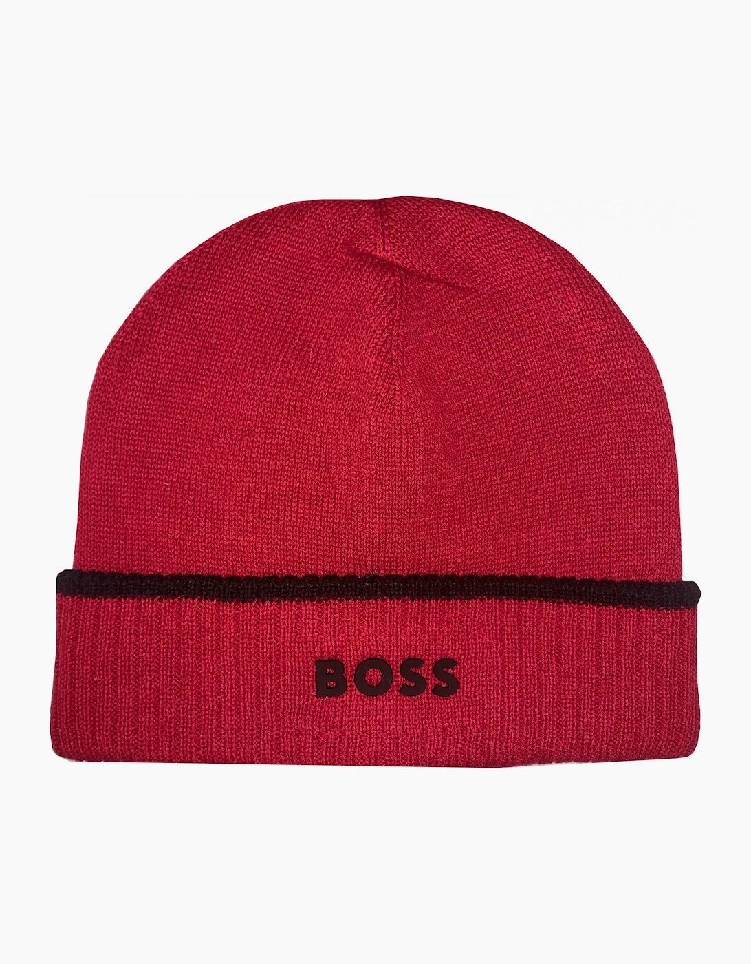 Hugo Boss Infant Boy's Red Hat - Size: 0 (Newborn)/0-3 months/3-6 months/6-9 months/9-12 months/12-18 months/18-24 months/2 years