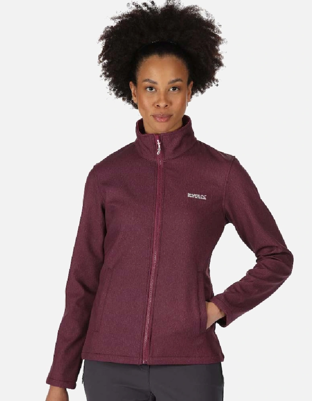 Womens Connie V Wind Resistant Softshell Jacket, 6 of 5