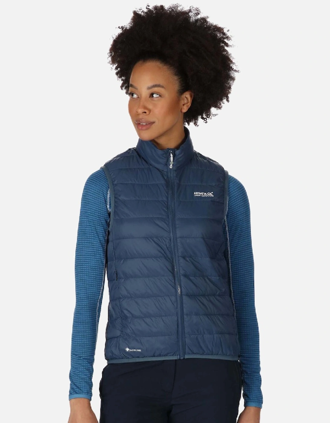 Womens Hillpack Lightweight Padded Bodywarmer Gilet, 5 of 4