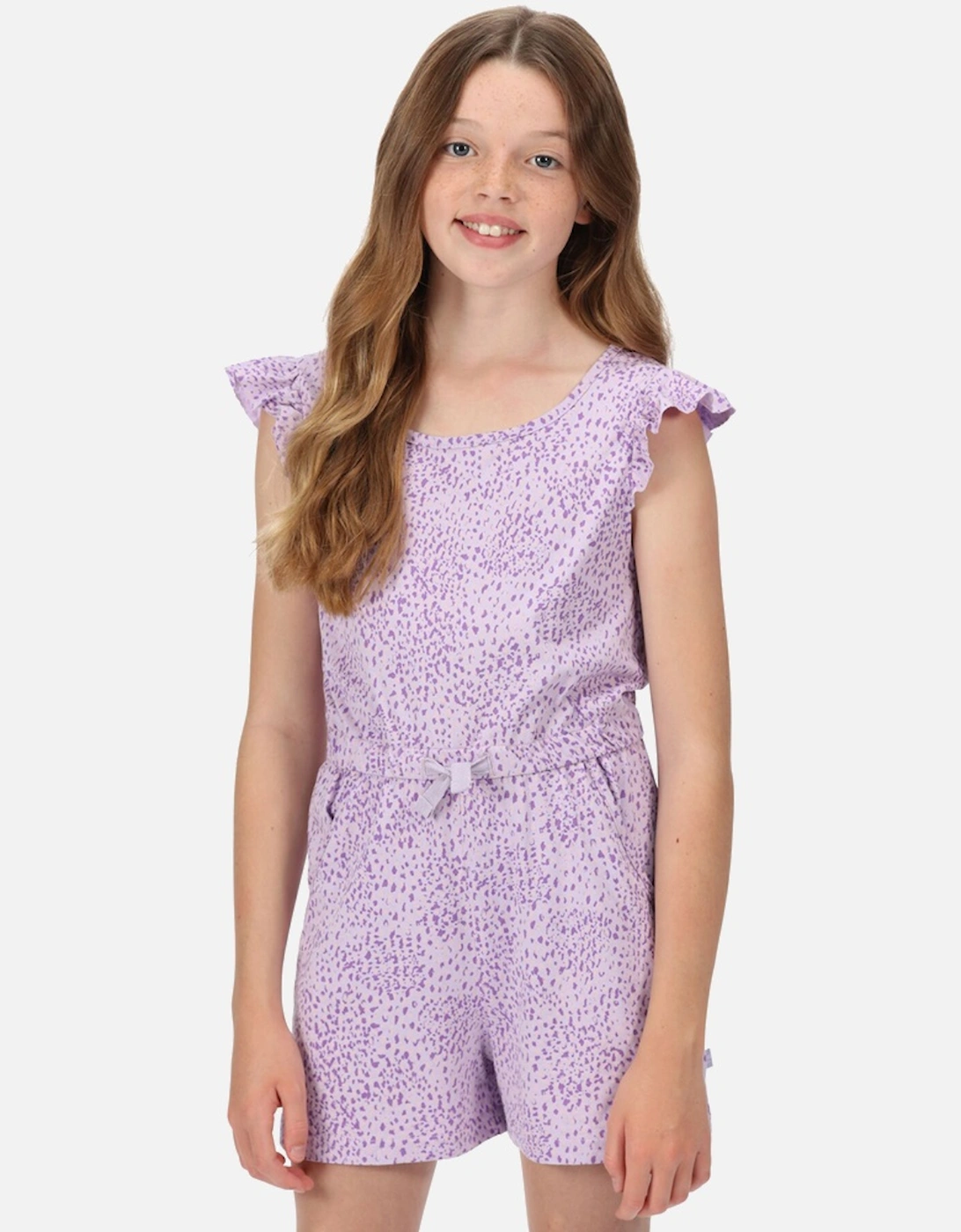 Girls Dasie Coolweave Cotton Jersey Sun Dress, 5 of 4