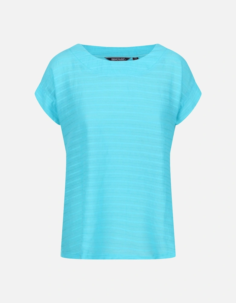 Womens Adine Stripe Jersey Top