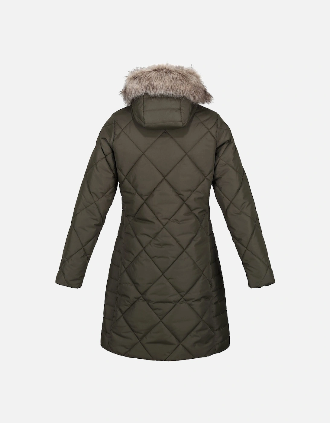 Womens Fritha II Long Length Padded Coat