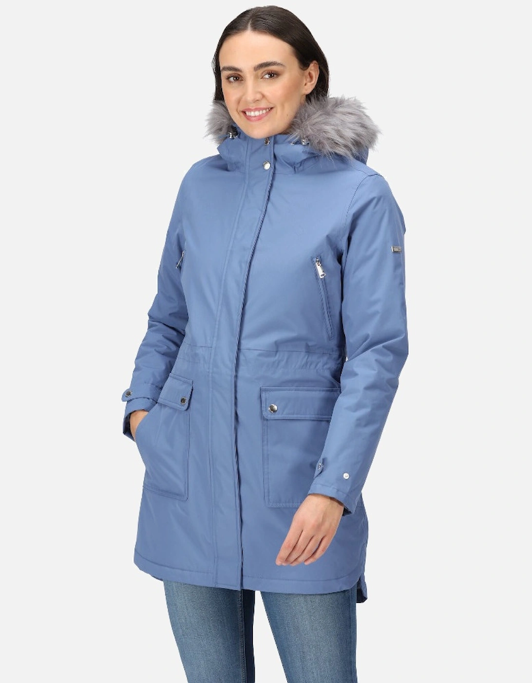 Womens Sabinka Waterproof Insulated Parka Coat, 5 of 4