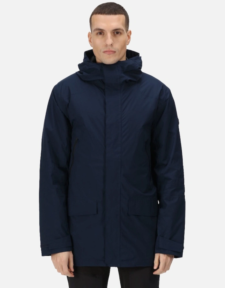 Mens Rulford Long Length Insulated Waterproof Jacket