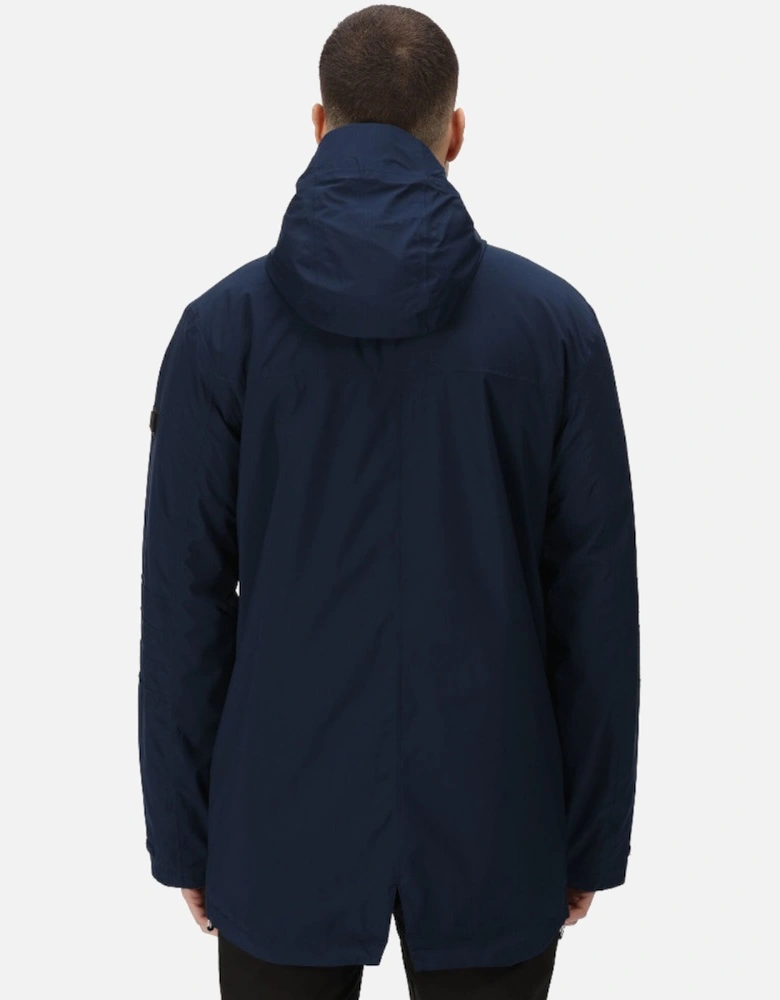 Mens Rulford Long Length Insulated Waterproof Jacket