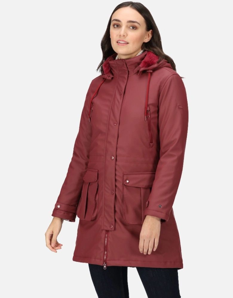 Womens Fabrienne Long Length Insulated Coat