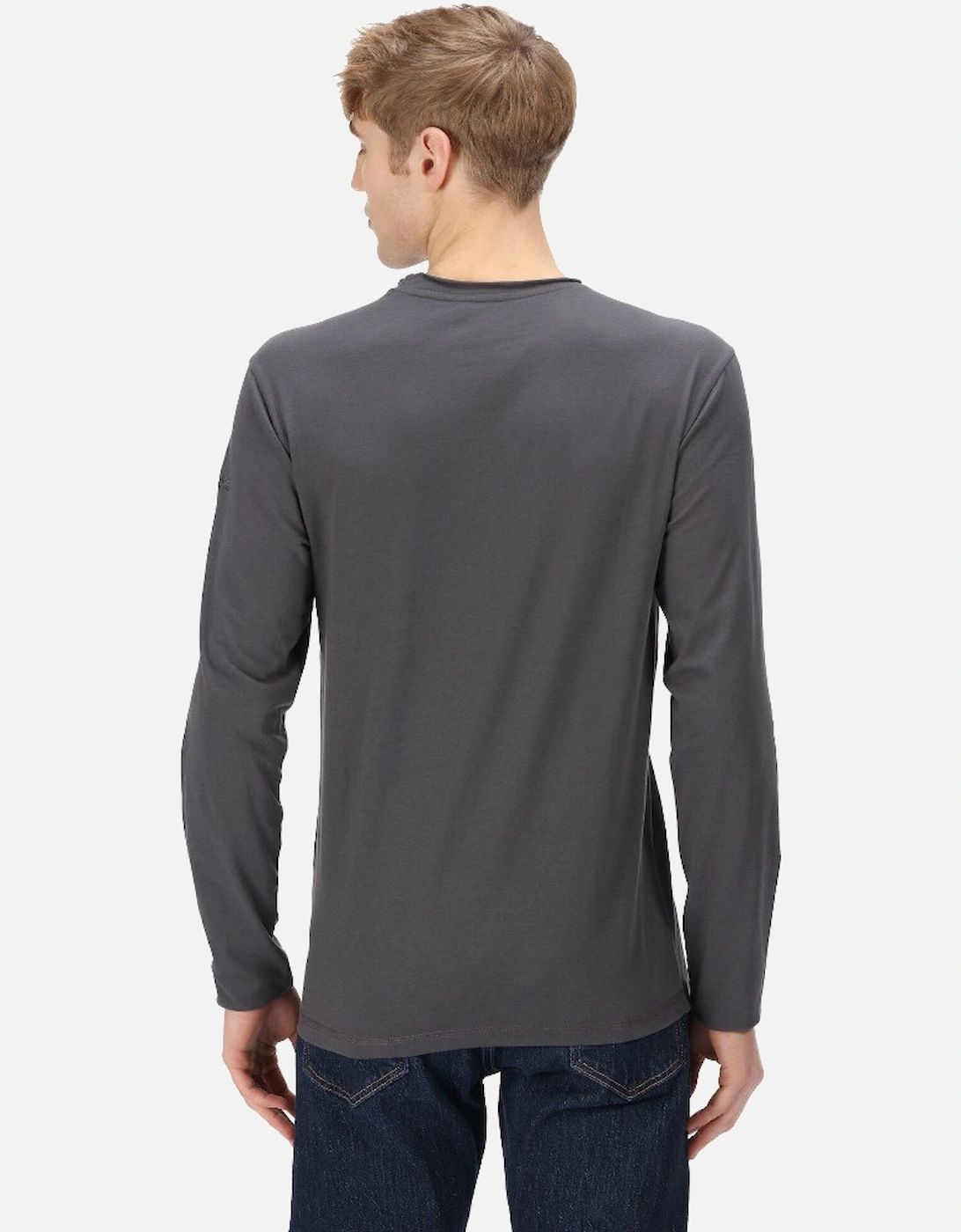 Mens Karter II Coolweave Cotton Long Sleeve T Shirt