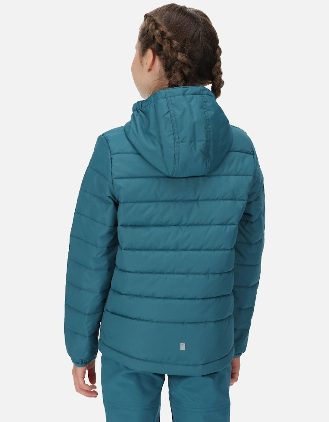 Kids Junior Helfa Insulated Quilted Hooded Jacket