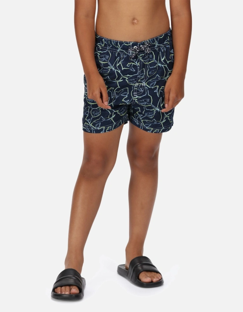 Boys Skander II Camoflauge Quick Dry Swim Shorts