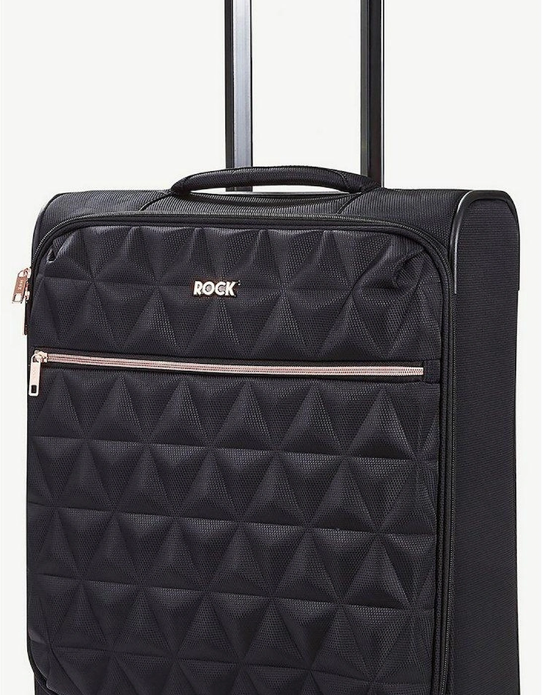 Jewel 4 Wheel Soft Cabin Suitcase - Black, 2 of 1