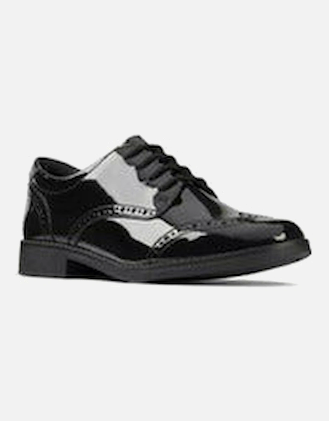Aubrie Craft Youth black patent, 2 of 1