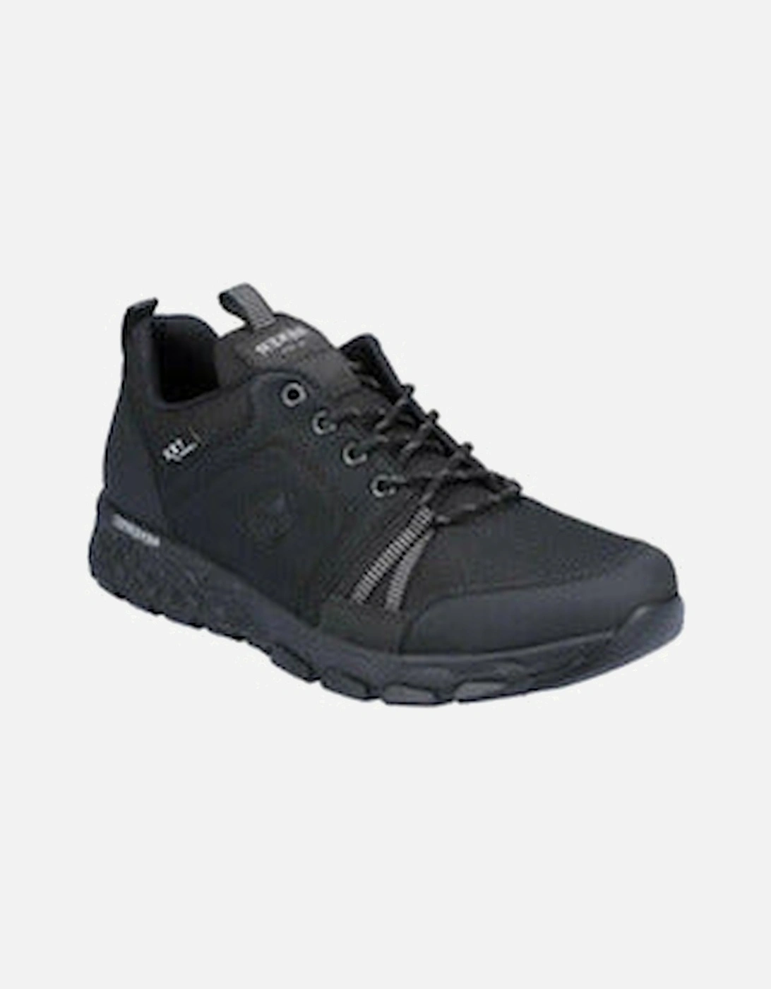 Mens Walking Shoe B6702 black, 4 of 3