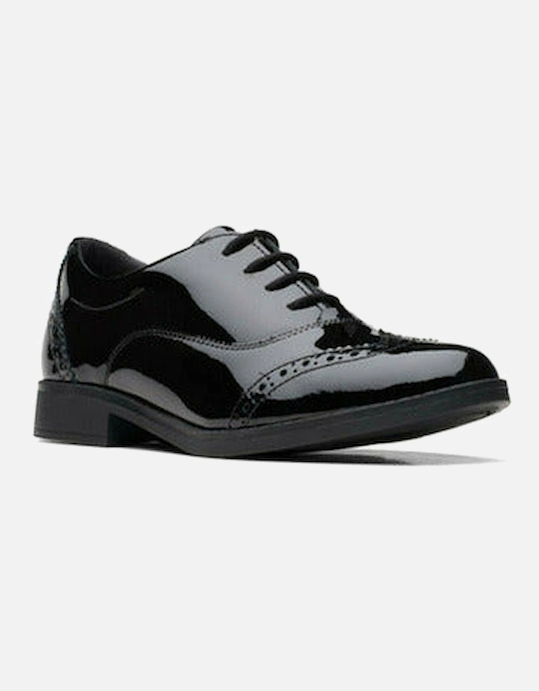 Aubrie Tap Youth black patent, 2 of 1
