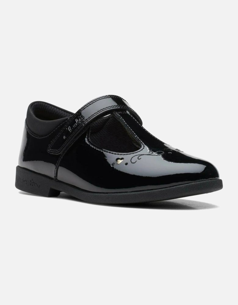 Magic Step Lo kid black patent