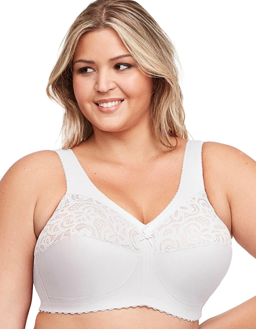 Magiclift No Wire Cotton Support Bra, 2 of 1