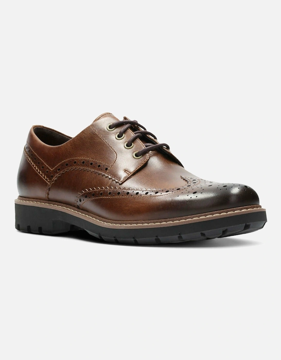 Batcombe Wing in dark tan leather, 6 of 5