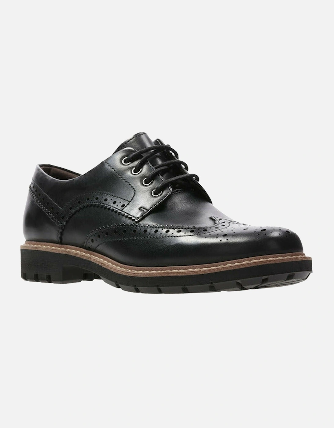 Batcombe Wing in black leather, 6 of 5