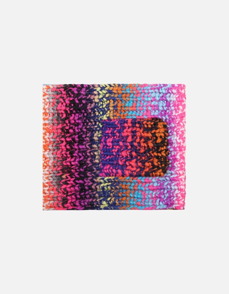 Girls Knitted Scarf  Purple