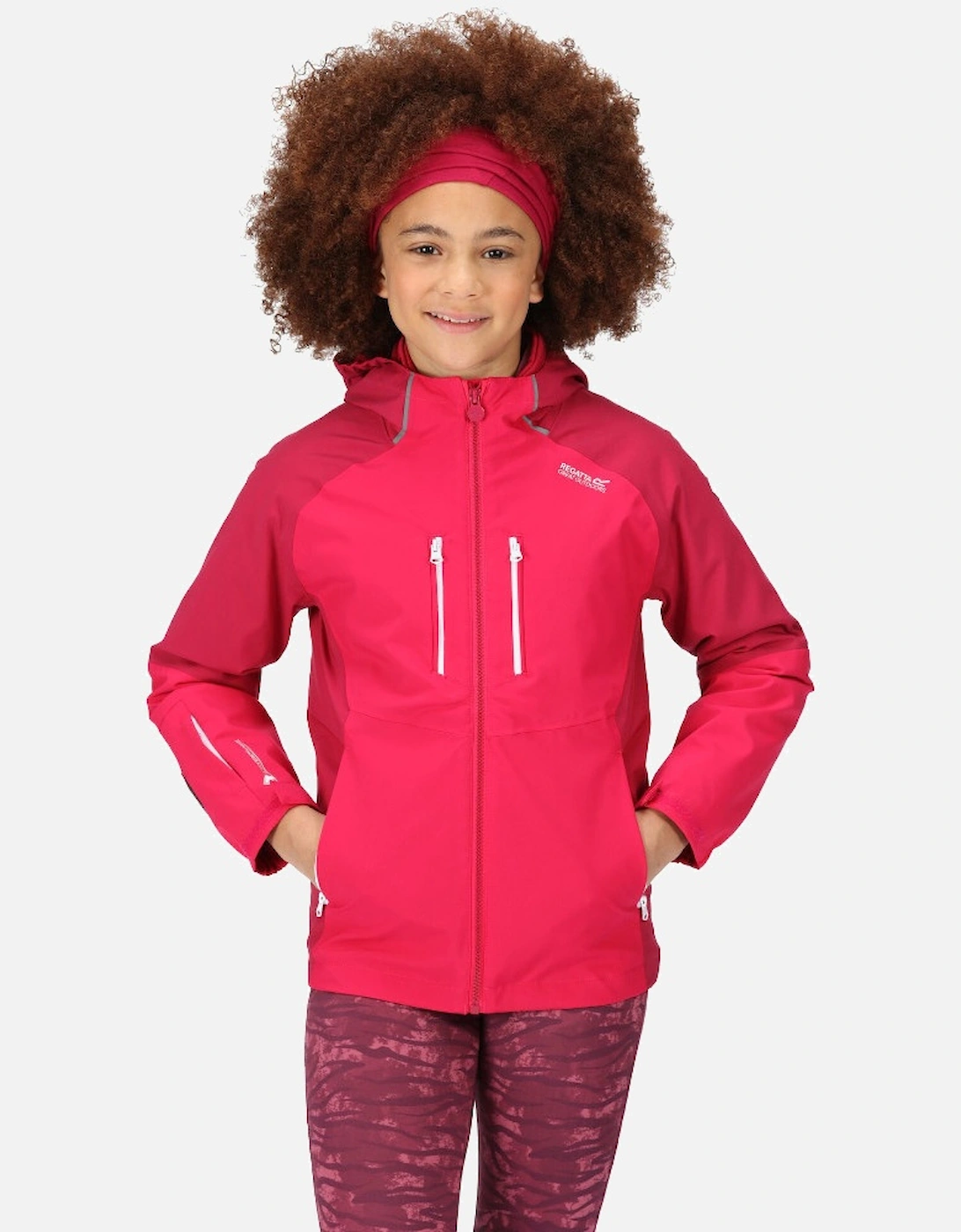 Girls Hydrate VII Waterproof Breathable 3 In 1 Coat, 5 of 4