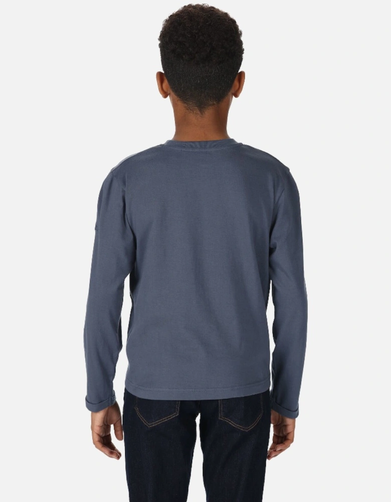 Boys Wenbie III Cotton Long Sleeve T Shirt