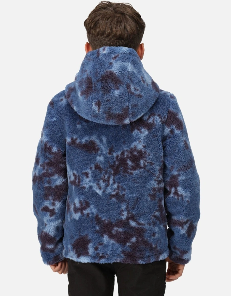 Boys Spyra III Hooded Reversible Fleece Coat