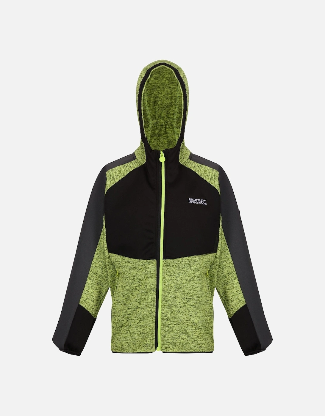 Boys Dissolver VI Reflective Full Zip Fleece Jacket