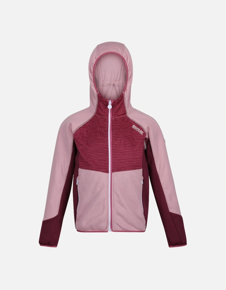 Girls Prenton Full Zip Hooded Fleece Jacket