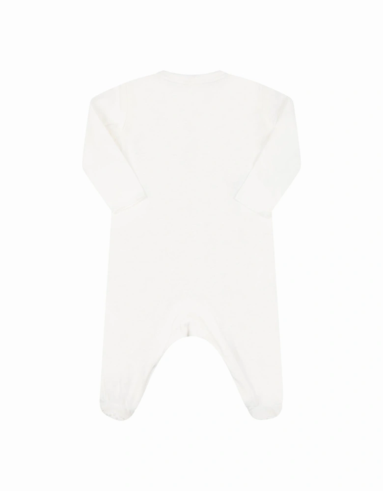 Babys Unisex 2 Set Babygrow White