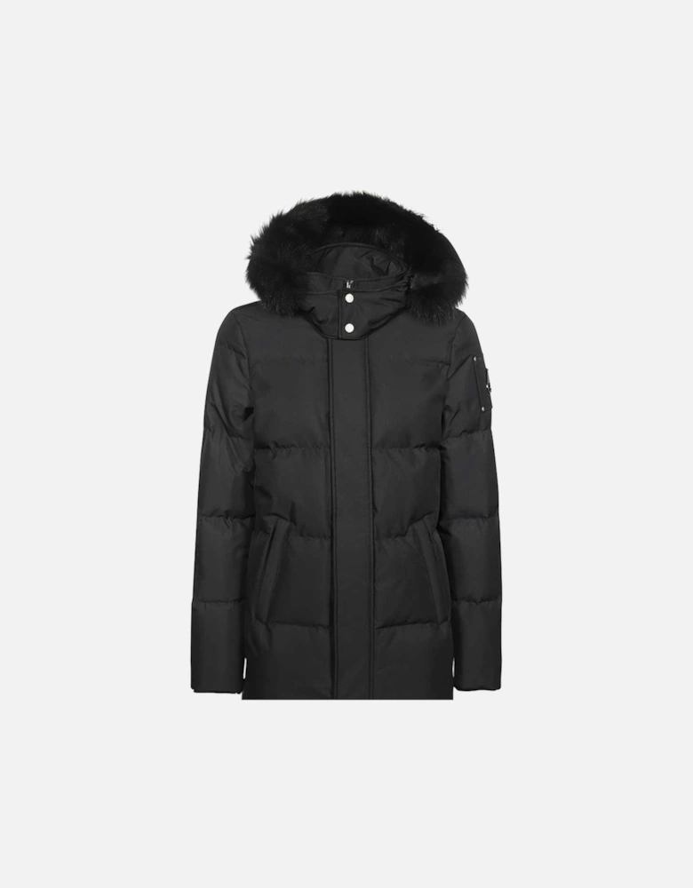 Mens Cloud 3q Fur Jacket Black