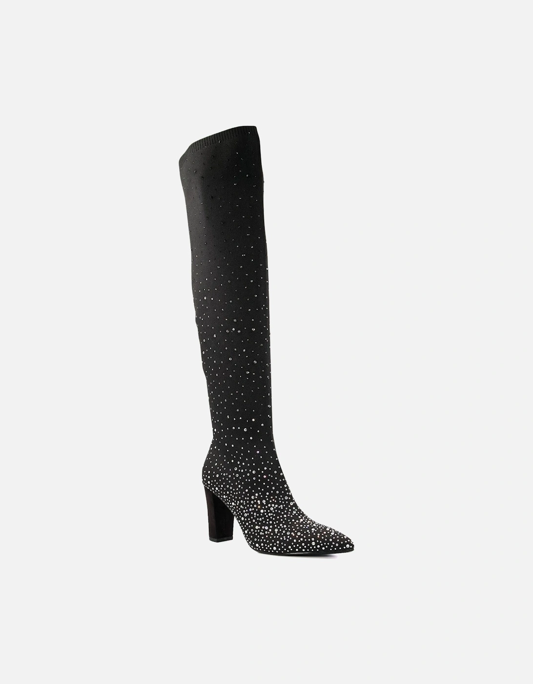 Ladies Scenic - Hot-Stone Embellished Knee-High Boots, 6 of 5