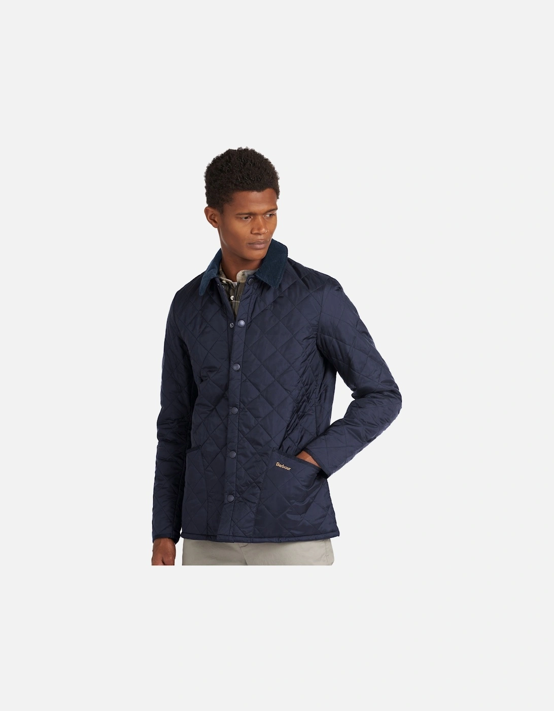 Heritage Liddesdale Quilted Jacket Navy