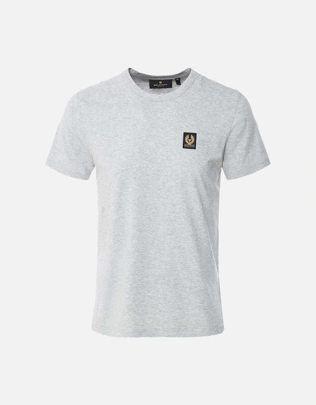 Mens Cotton Logo T-shirt Grey, 2 of 1