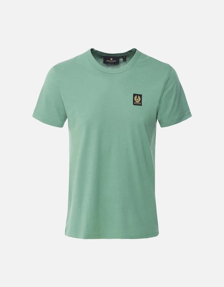 Mens Cotton Logo T-shirt Green
