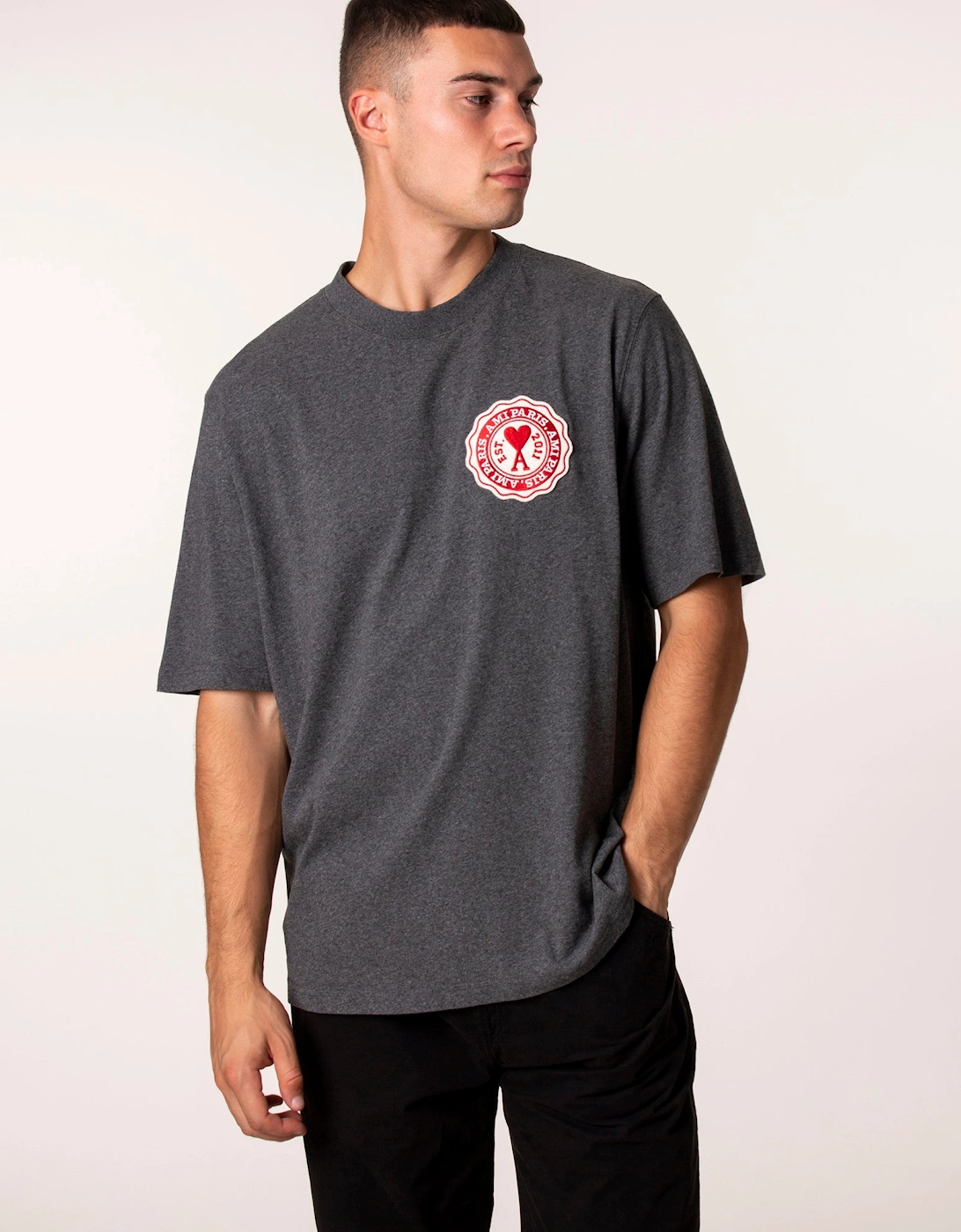 Relaxed Fit Patch T-Shirt, 5 of 4