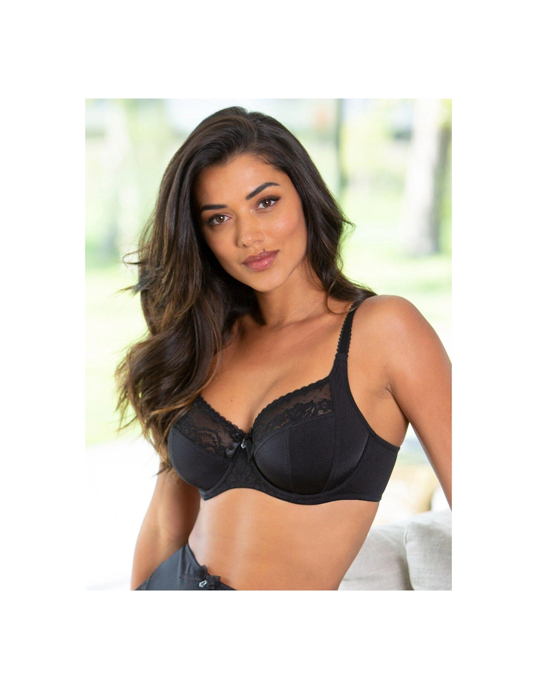 Pour Moi Aura Side Support Underwired Bra - Black, 2 of 1
