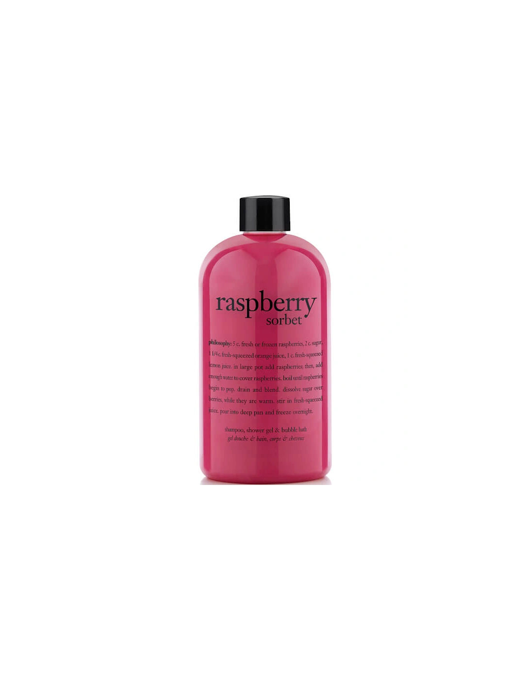 Raspberry Sorbet Shampoo, Bath & Shower Gel 480ml, 2 of 1