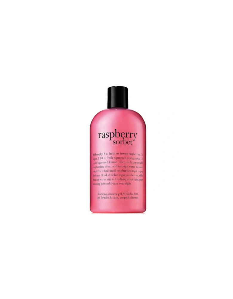 Raspberry Sorbet Shampoo, Bath and Shower Gel 480ml - philosophy
