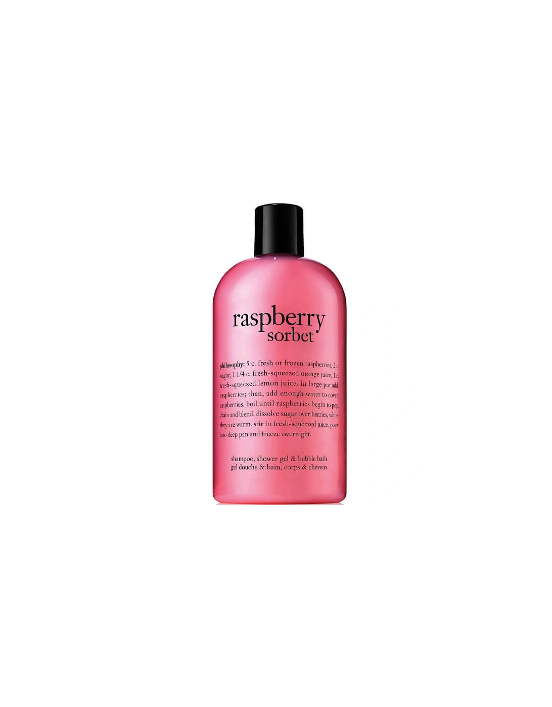 Raspberry Sorbet Shampoo, Bath and Shower Gel 480ml - philosophy, 2 of 1