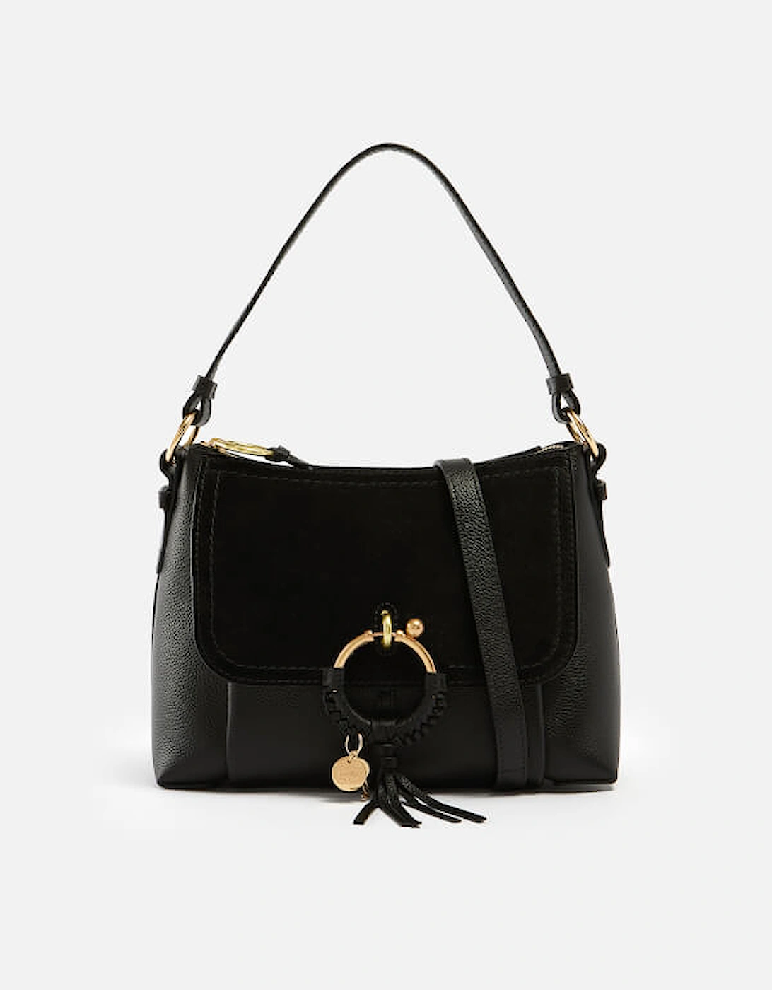See By Chloé Joan Small Leather and Suede Hobo Bag, 2 of 1