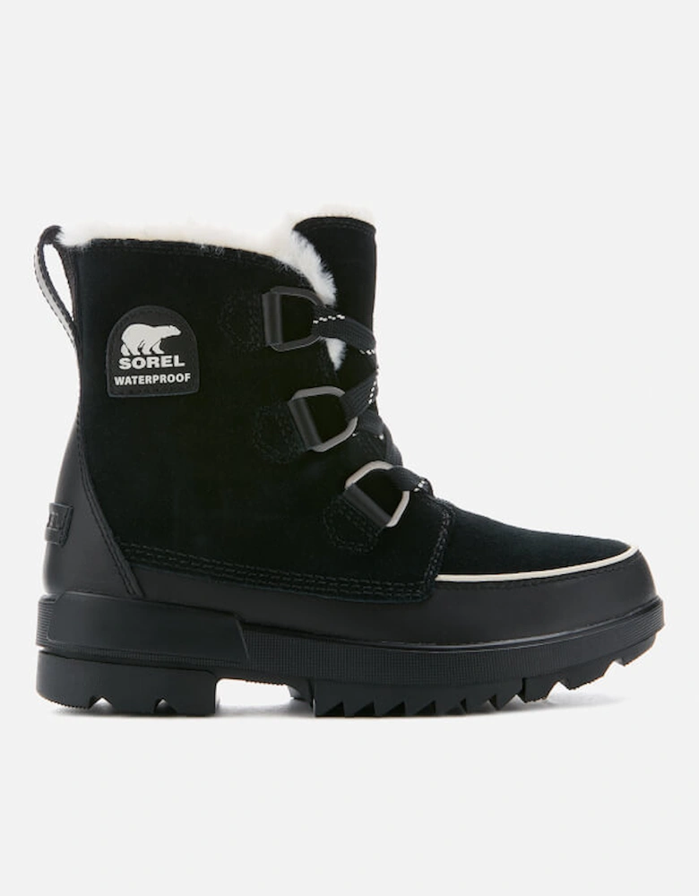 Women's Torino Waterproof Suede Hiking Style Boots - Black