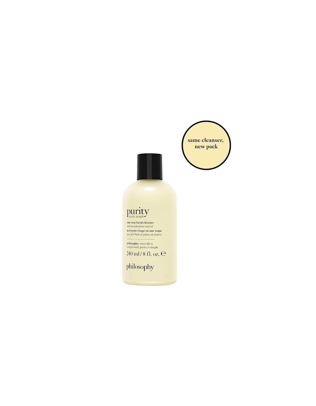 Purity Made Simple 3-in-1 Cleanser for Face and Eyes 240ml, 2 of 1